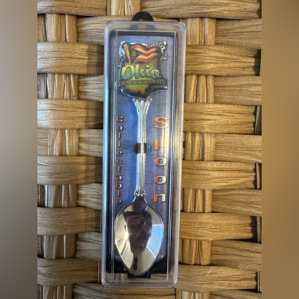 Silver Ohio Souvenir Spoon